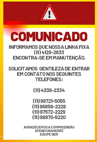 Comunicado Importante